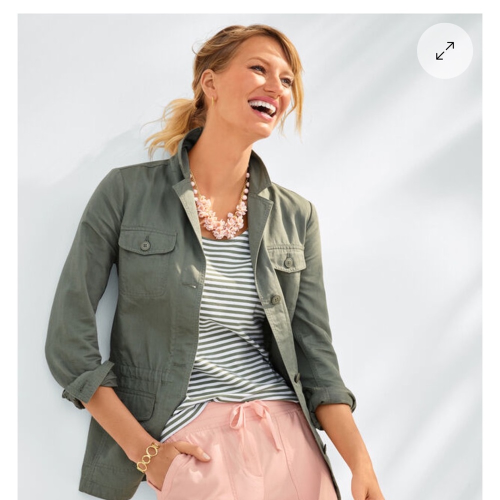 Talbots Cotton Jacket - Picture 6 of 8